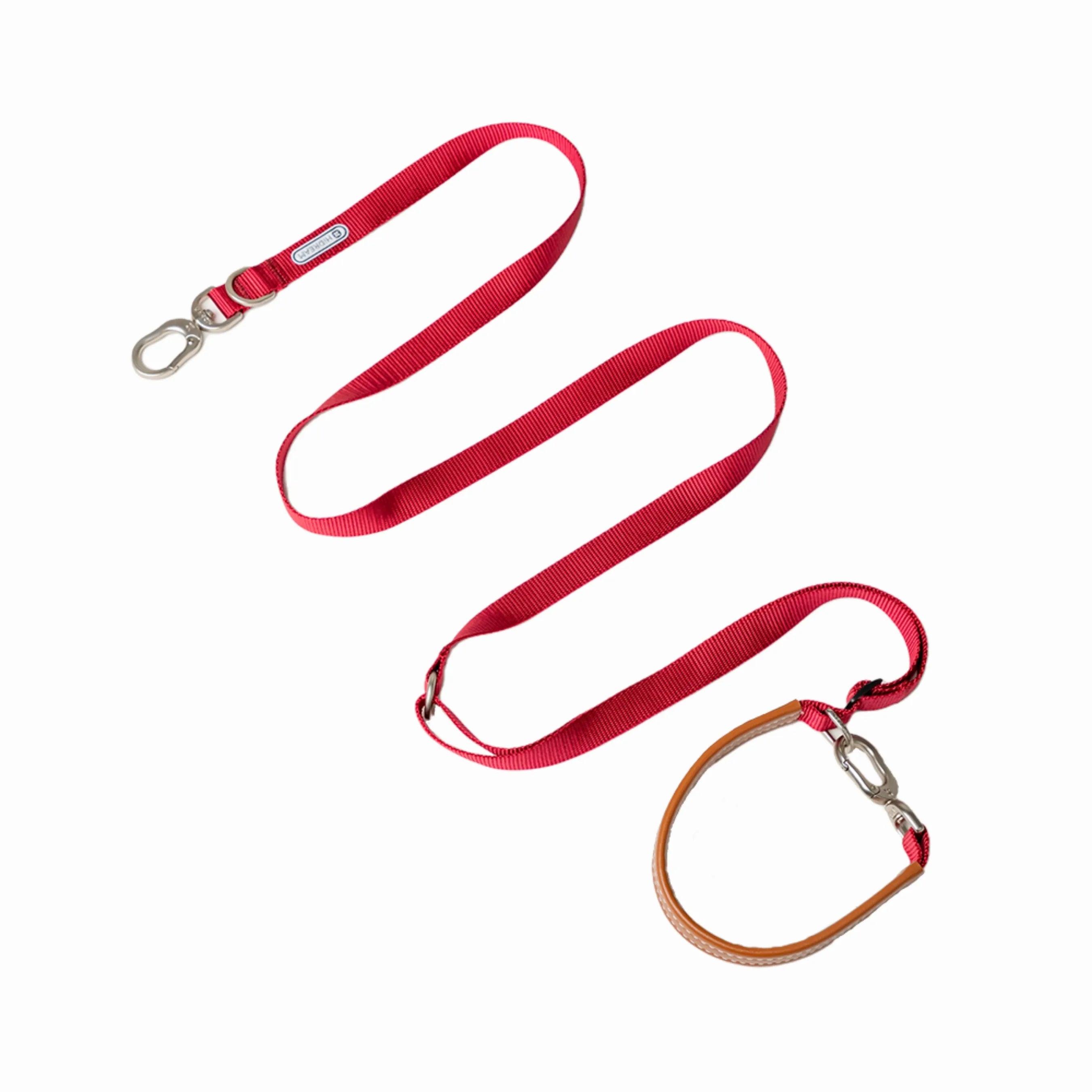 Heyday Explorer Leash Crimson Red - YMOAs