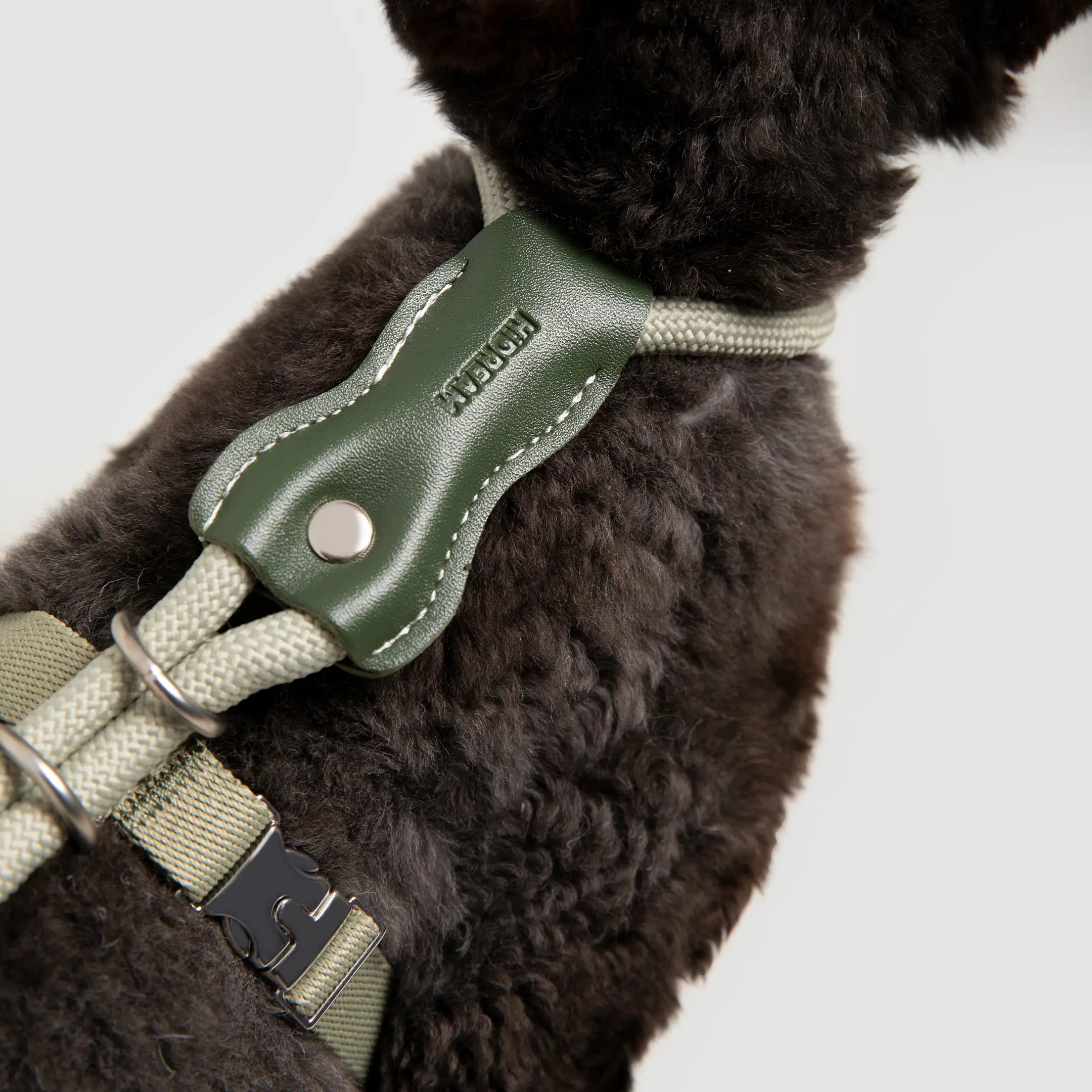 Touw en Leer Kattenharnas & Lijn