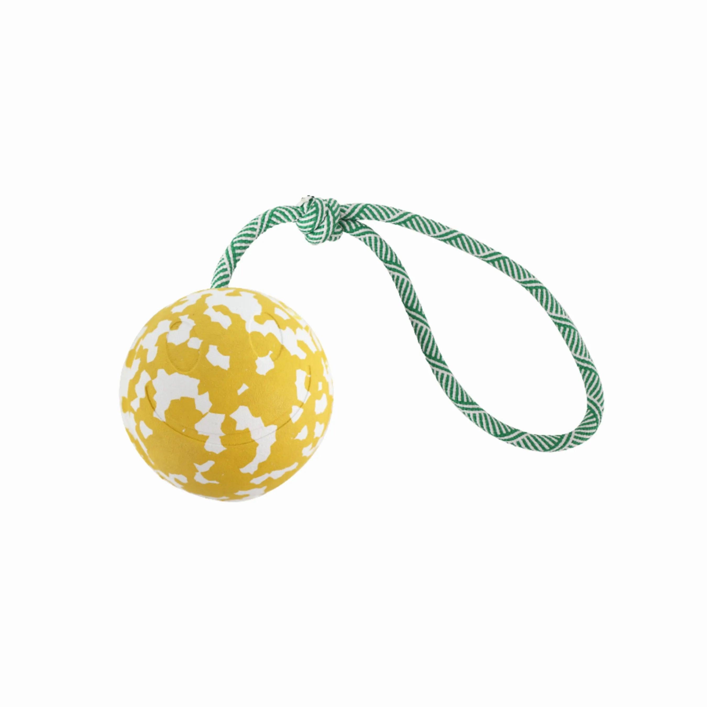 Nomi Camo Bounce Dog Toy Golden Field - YMOAs